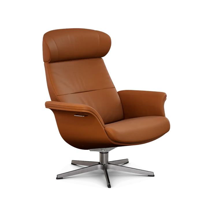 TimeOut Recliner with Footstool - Fantasy Leather