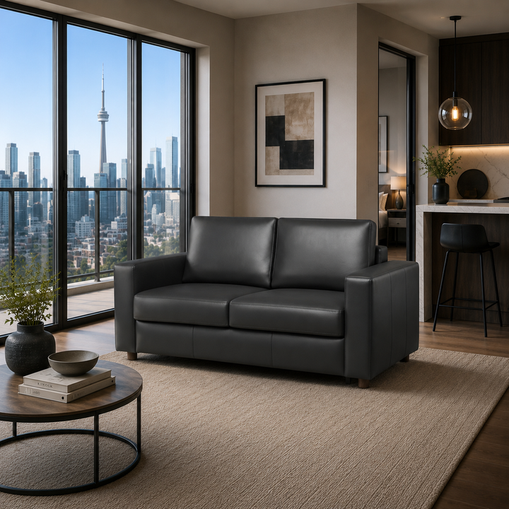 Neah Sofa Bed - Standard Arm - Leather