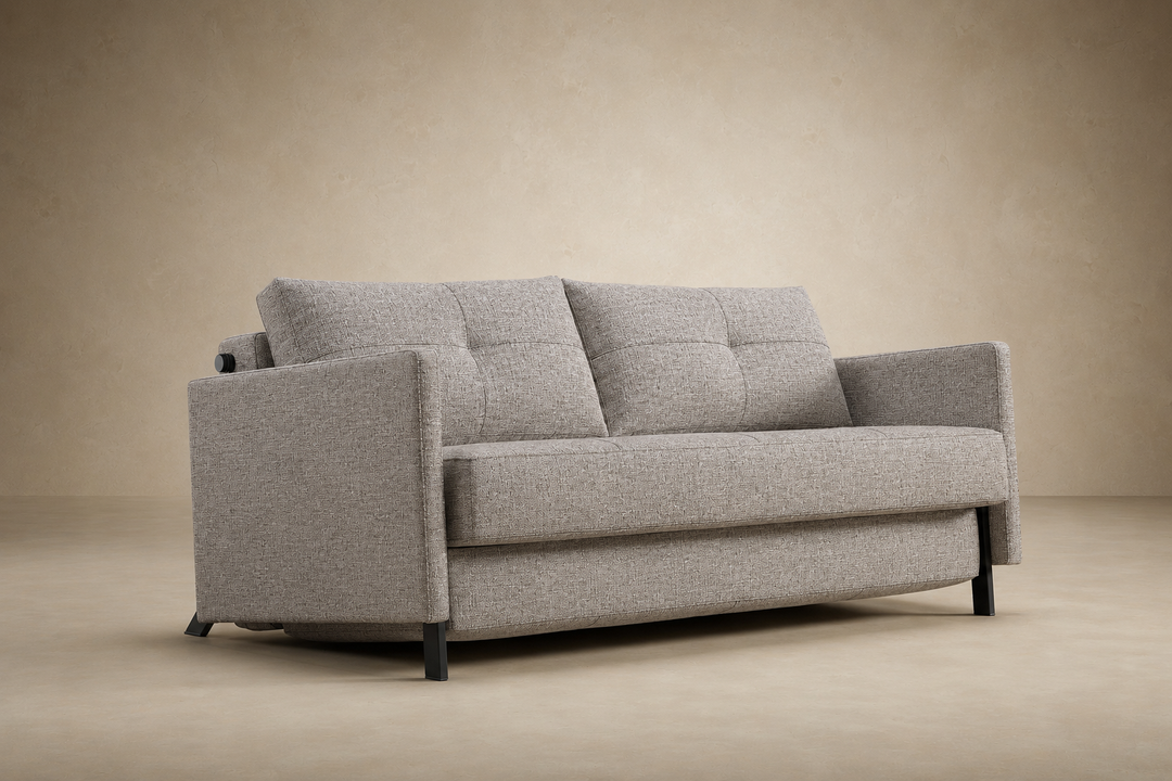 Stretch Sofa Bed - Upholstered Arms