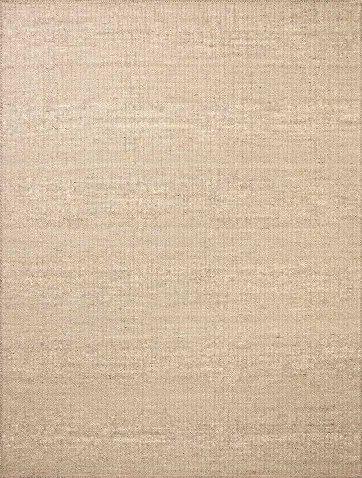 Elm wool Natural area rug woven texture 
