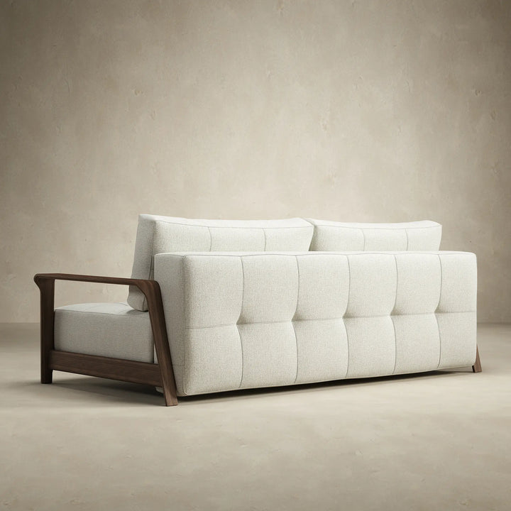 Movie Night Sofa Bed (Queen) with Wood Arms  - Floor Model / Ottawa Store