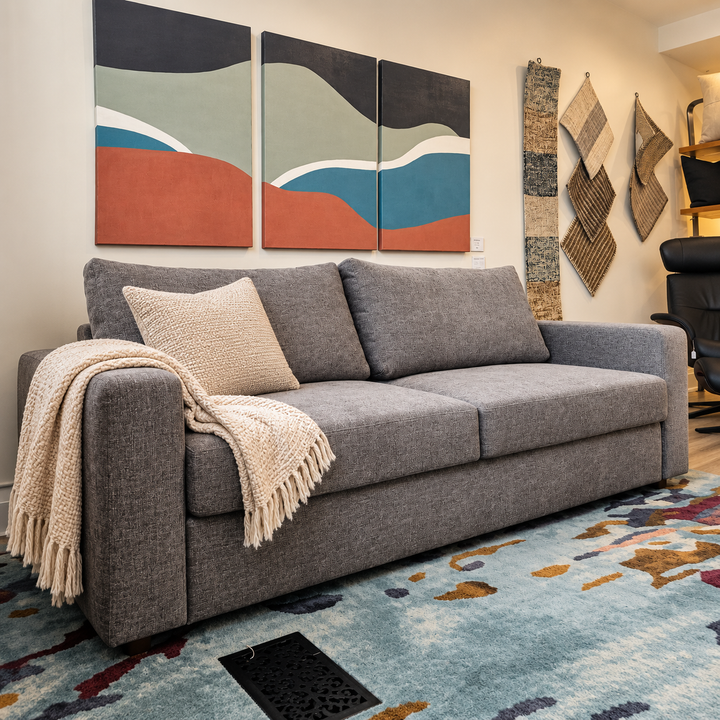 Neah King Sofa Bed – Warm Grey 282 | Floor Model Sale