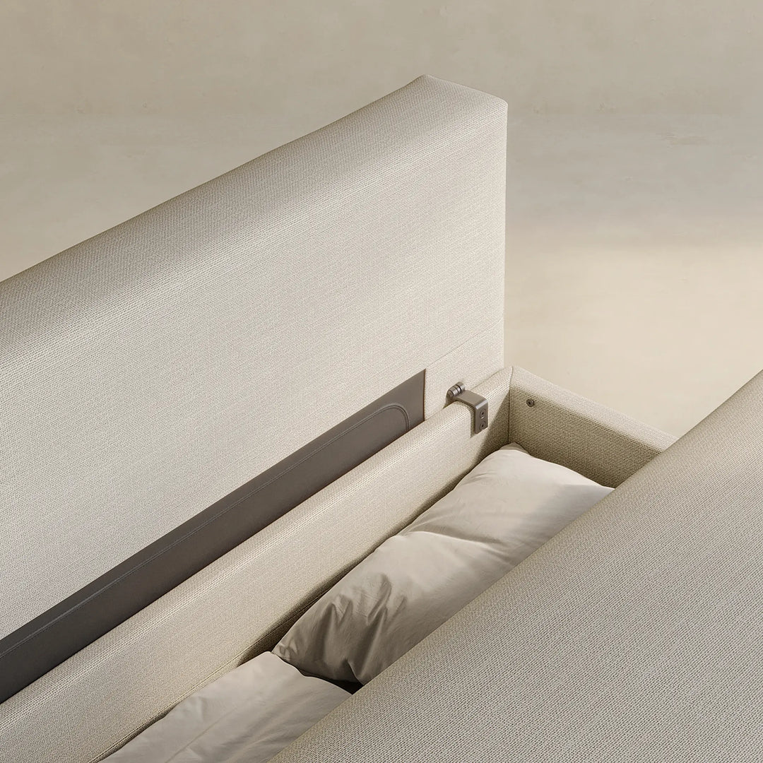 Osvald Armless Storage Sofa Bed (Queen)