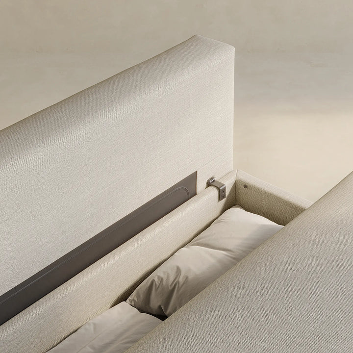 Osvald Armless Storage Sofa Bed (Queen)