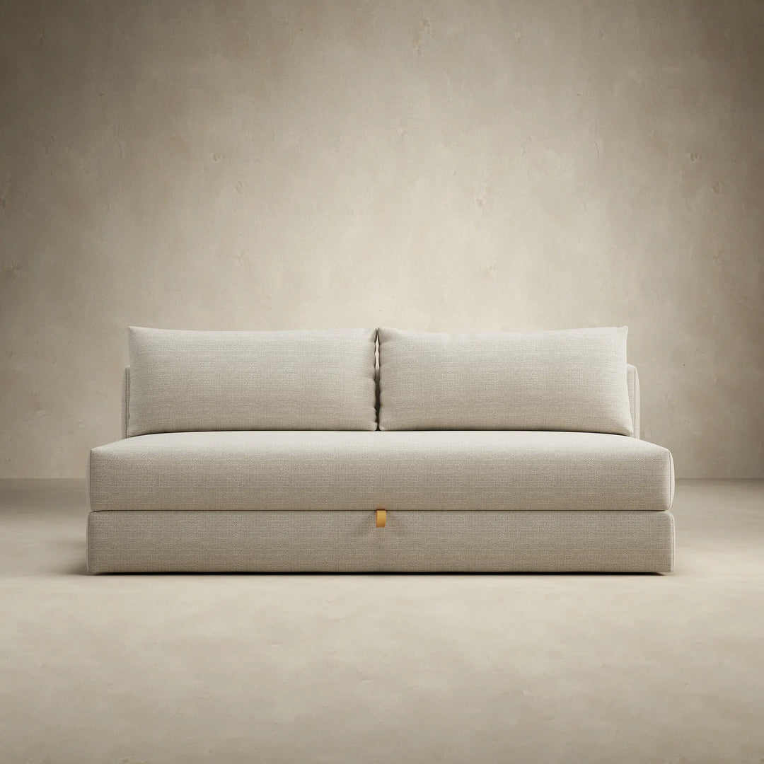 Osvald Armless Storage Sofa Bed (Queen)