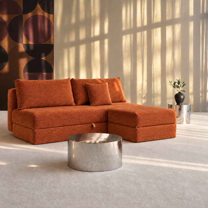 Osvald Armless Storage Sofa Bed (Queen)