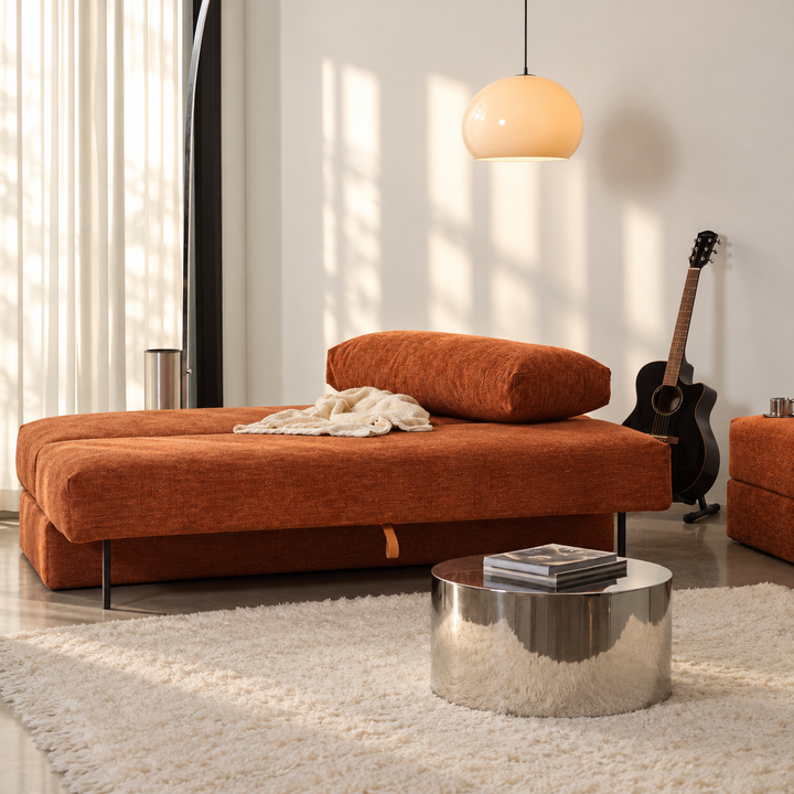 Osvald Armless Storage Sofa Bed (Queen)