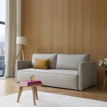 Play Storage Sofa Bed - Slim Arms (Queen) - With Removable Cover