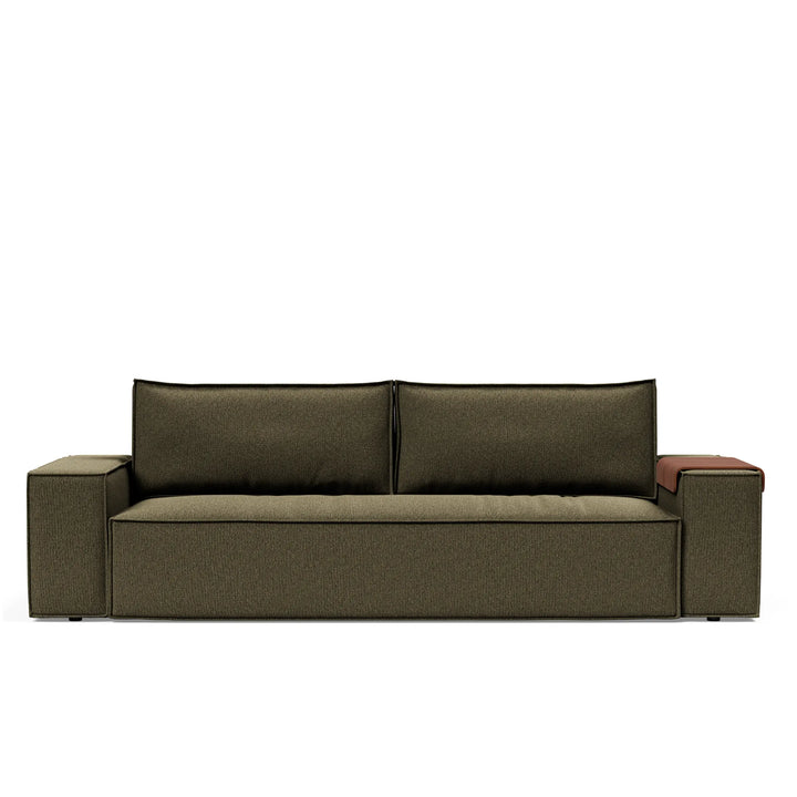 Play Storage Sofa Bed (Queen) - Wide Arms - With Removable Cover - Made to Order