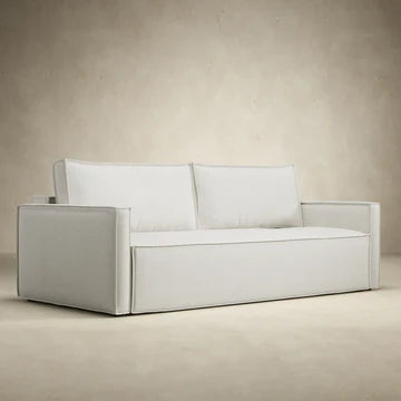 Play Storage Sofa Bed - Slim Arms (Queen) - With Removable Cover