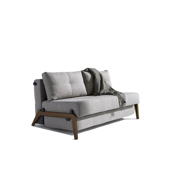 Stretch Sofa Bed - Wood Legs / Double or Queen