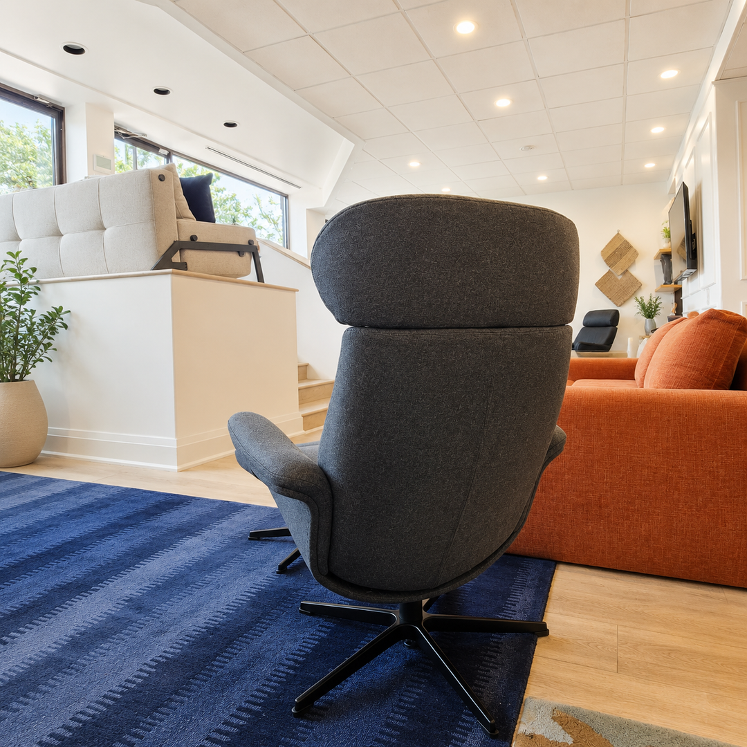 TimeOut Recliner – Fabric Grade C – Sheford Dark Grey | Promotional Offer