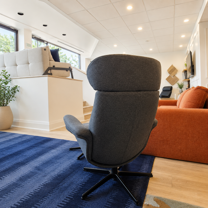 TimeOut Recliner – Fabric Grade C – Sheford Dark Grey | Promotional Offer