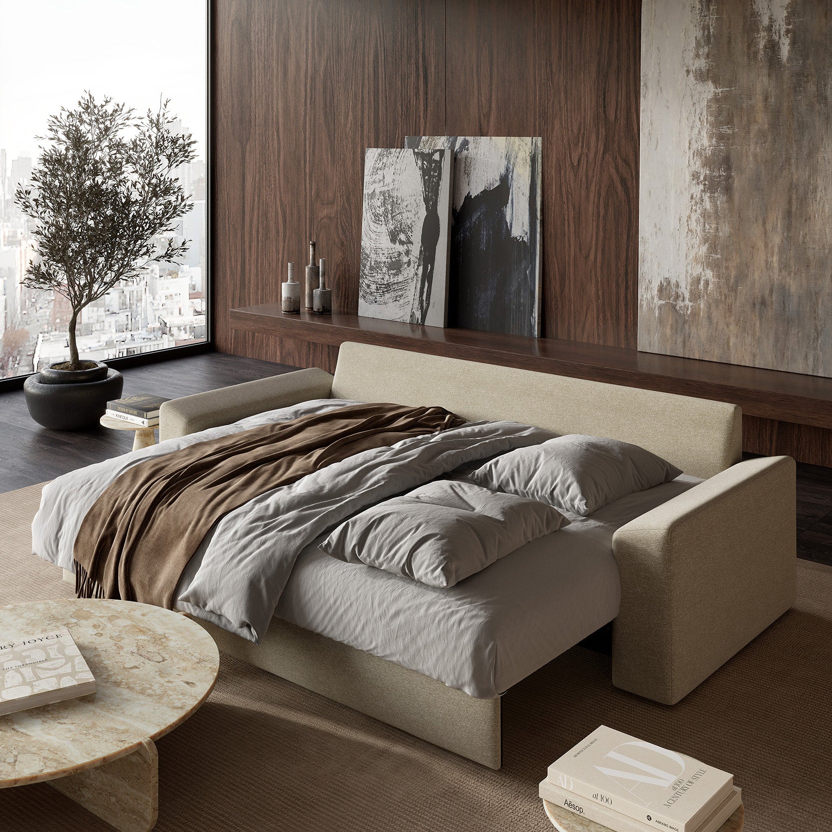 Vilander Sleeper Sofa with Cushion Arms | Premium Sofa Bed – The Sofa ...