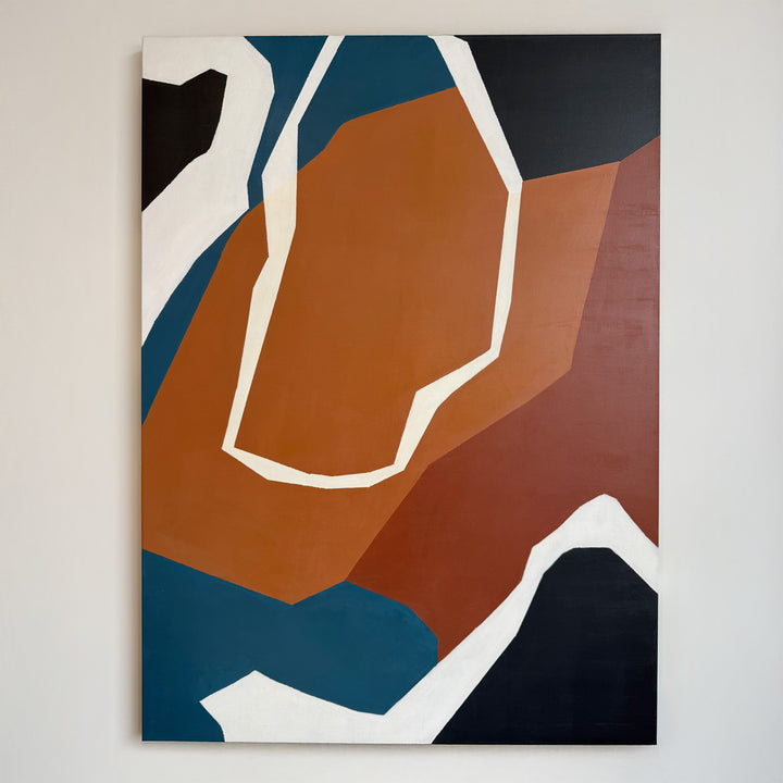 Woodland: Original Acrylic on Canvas 36x48 by HIERAM