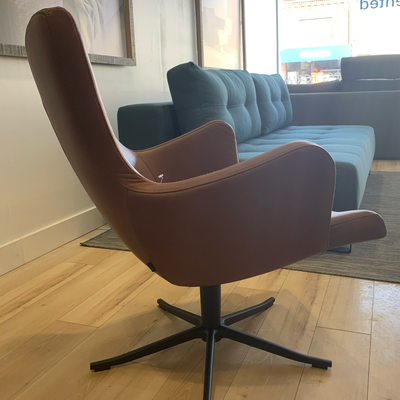 Gyro Lounge Chair - Western Cognac / FLOOR MODEL TORONTO ONLY